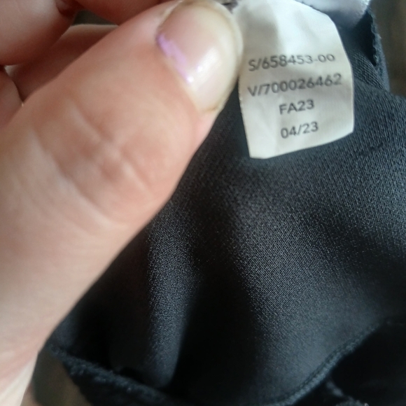 Athleta Black Wide Leg Stride Pants Size Large - Picture 13 of 14